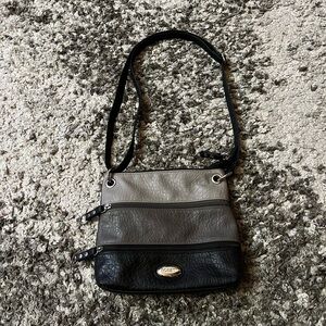 Rosetti Multi Zipper Crossbody Purse